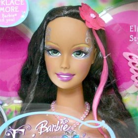 Barbie Fairytopia- Elina Styling Head- African American