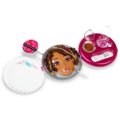 Barbie Fashion Fever Compact Styling Face - Brunette with Blonde Braids