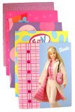 6 Pcs Barbie Folder set : School Accessories