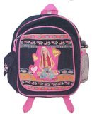 Barbie School Backpack : Kid size Denim Backpack