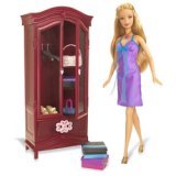 Fashion Fever Dressing Room Doll & Playset