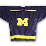 Michigan University Navy Ice Hockey Jersey